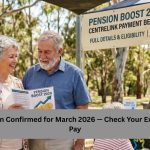 $1,178 Pension Confirmed for March 2026 — Check Your Exact Fortnight Pay