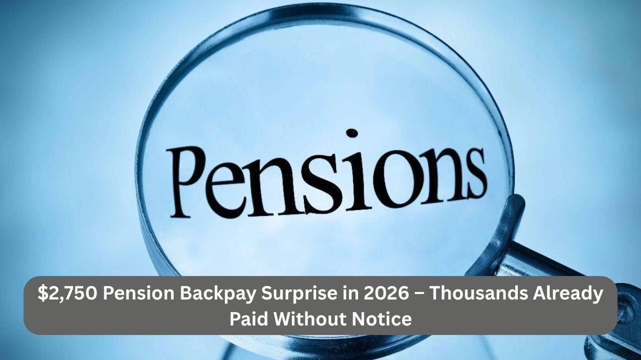 $2,750 Pension Backpay Surprise in 2026 – Thousands Already Paid Without Notice