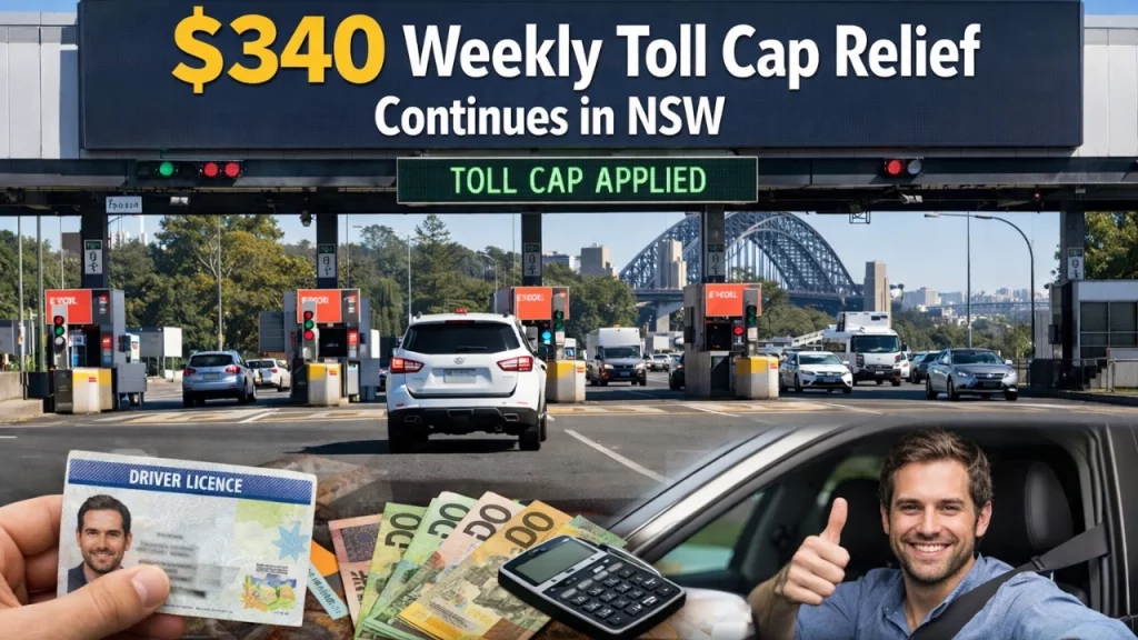 $340 Weekly Toll Cap Relief Continues in NSW — How Drivers Can Claim Cost-of-Living Savings in 2026