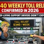 $340 Weekly Toll Relief Confirmed in 2026: Cost-of-Living Support Drivers Didn’t Expect