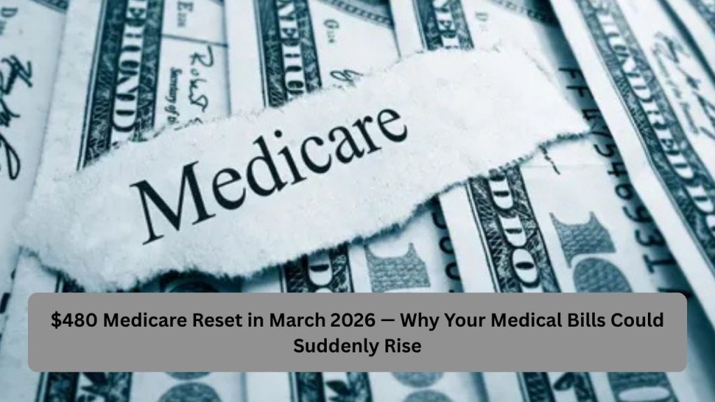 $480 Medicare Reset in March 2026 — Why Your Medical Bills Could Suddenly Rise