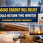 $600 Energy Bill Relief Could Return This Winter – Government Review Underway