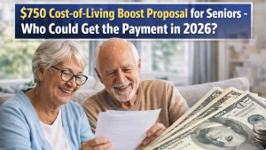 $750 Cost-of-Living Boost Proposal for Seniors – Who Could Get the Payment in 2026?