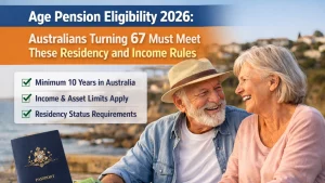 Age Pension Eligibility 2026: Australians Turning 67 Must Meet These Residency and Income Rules
