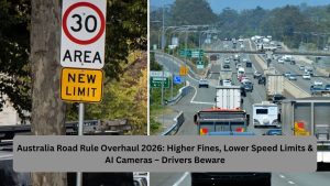 Australia Road Rule Overhaul 2026: Higher Fines, Lower Speed Limits & AI Cameras – Drivers Beware
