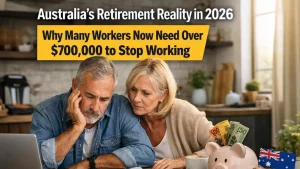 Australia’s Retirement Reality in 2026: Why Many Workers Now Need Over $700,000 to Stop Working