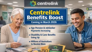 Centrelink Benefits Boost Coming in March 2026 – Millions of Australians Set to Receive Higher Payments