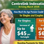 Centrelink Indexation Arriving March 2026 — How Much the Age Pension Could Increase for Singles and Couples