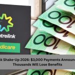 Centrelink Shake-Up 2026: $3,000 Payments Announced – But Thousands Will Lose Benefits