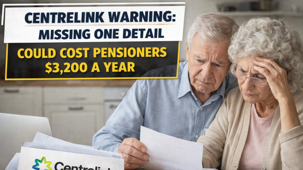 Centrelink Warning 2026: Missing One Detail Could Cost Pensioners Up to $3,200 a Year