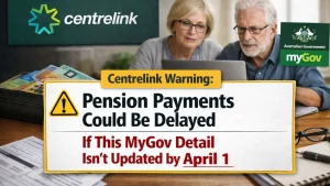 Centrelink Warning: Pension Payments Could Be Delayed If This MyGov Detail Isn’t Updated by April 1