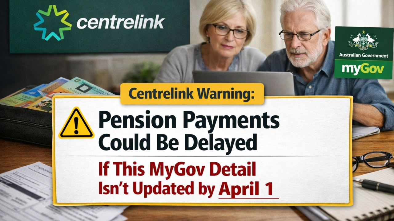 Centrelink Warning: Pension Payments Could Be Delayed If This MyGov Detail Isn’t Updated by April 1