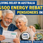 Cost-of-Living Relief in Australia – Up to $500 Energy Rebates for Pensioners in 2026