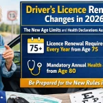 Driver’s Licence Renewal Changes in 2026 – The New Age Limits and Health Declarations Australians Must Know