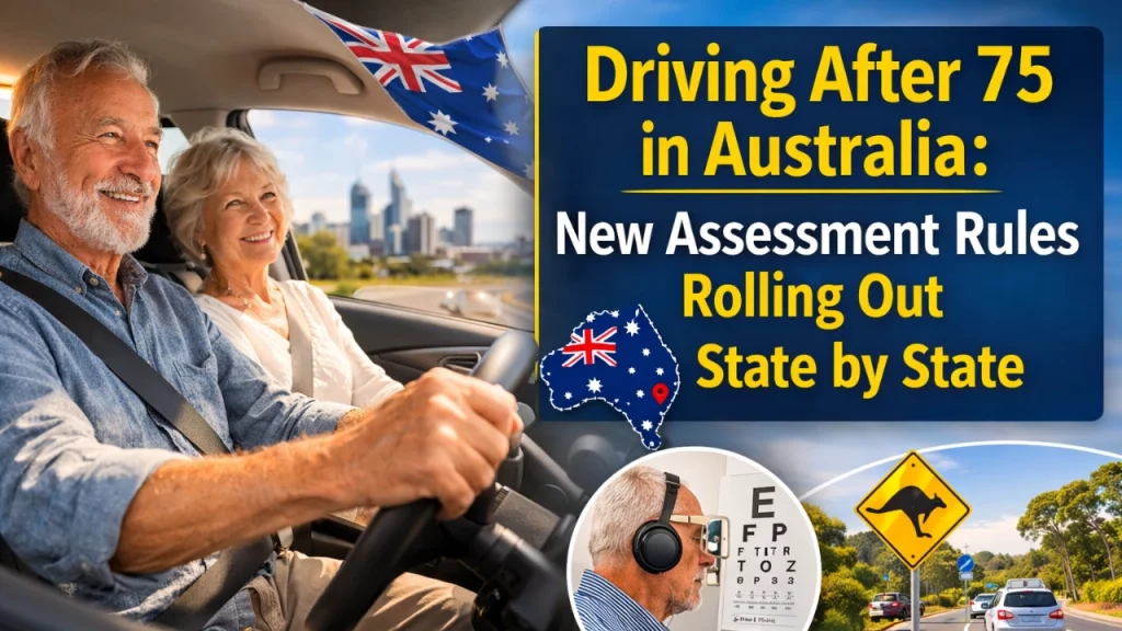 Driving After 75 in Australia: New Assessment Rules Rolling Out State by State