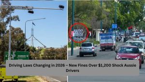 Driving Laws Changing in 2026 – New Fines Over $1,200 Shock Aussie Drivers