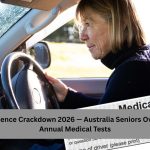 Driving Licence Crackdown 2026 — Australia Seniors Over 75 Face Annual Medical Tests