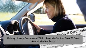 Driving Licence Crackdown 2026 — Australia Seniors Over 75 Face Annual Medical Tests