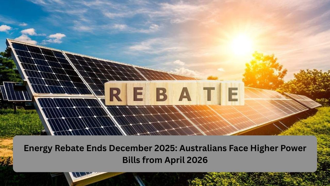 Energy Rebate Ends December 2025: Australians Face Higher Power Bills from April 2026