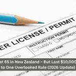 He Retired at 65 in New Zealand – But Lost $10,000 a Year Due to One Overlooked Rule (2026 Update)