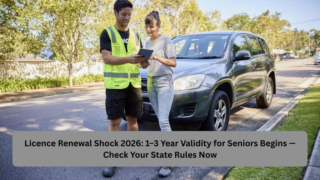 Licence Renewal Shock 2026: 1–3 Year Validity for Seniors Begins — Check Your State Rules Now