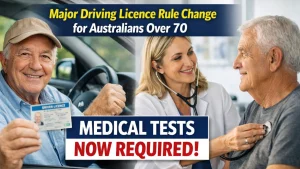 Major Driving Licence Rule Change for Australians Over 70 – Medical Tests Now Required