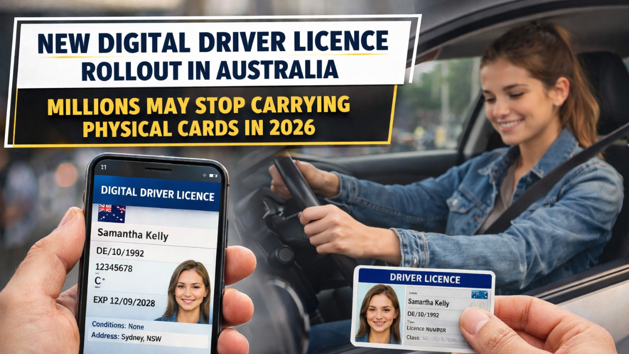 New Digital Driver Licence Rollout in Australia – Millions May Stop Carrying Physical Cards in 2026