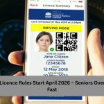 New Driving Licence Rules Start April 2026 – Seniors Over 70 Must Act Fast