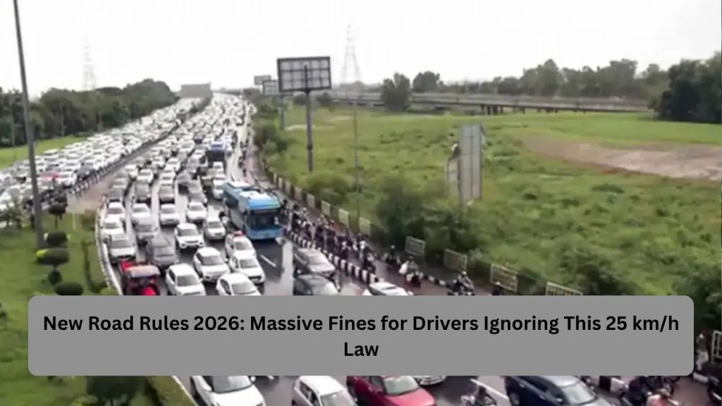 New Road Rules 2026: Massive Fines for Drivers Ignoring This 25 km/h Law