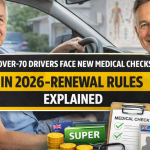 Over-70 Drivers Face New Medical Checks in 2026 – Renewal Rules Explained