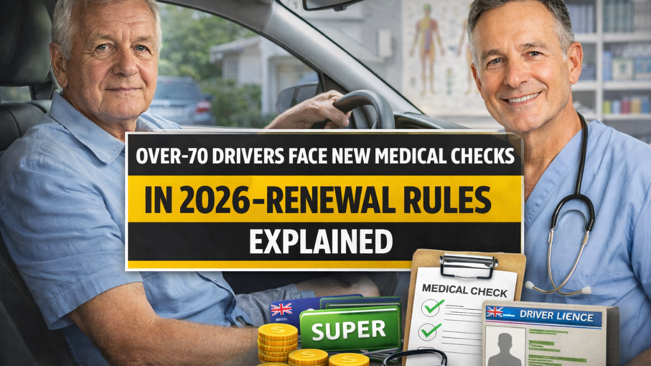 Over-70 Drivers Face New Medical Checks in 2026 – Renewal Rules Explained