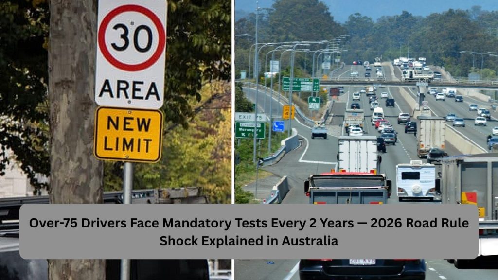 Over-75 Drivers Face Mandatory Tests Every 2 Years — 2026 Road Rule Shock Explained in Australia