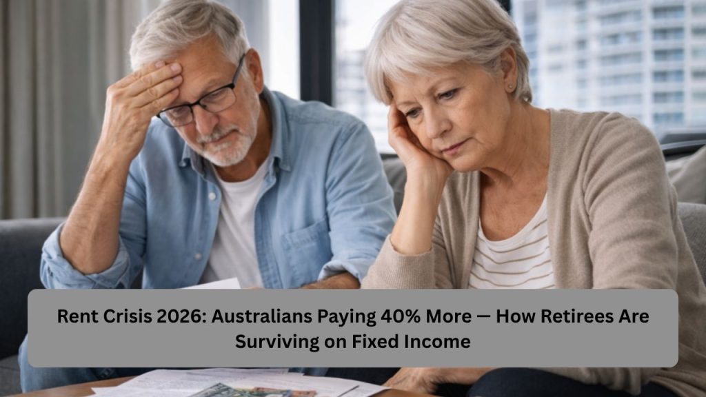 Rent Crisis 2026: Australians Paying 40% More — How Retirees Are Surviving on Fixed Income