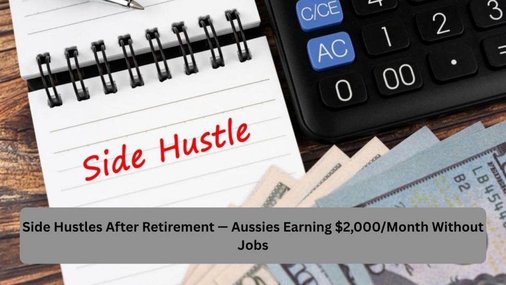 Side Hustles After Retirement — Aussies Earning $2,000/Month Without Jobs