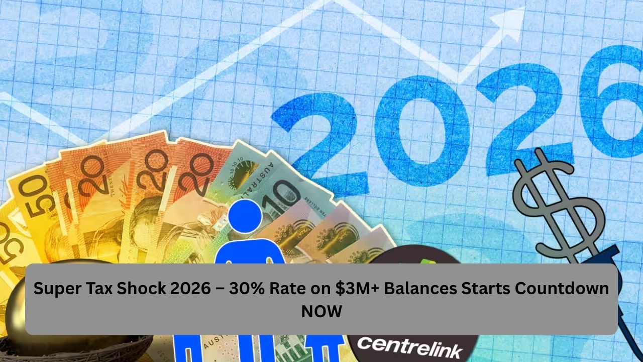 Super Tax Shock 2026 – 30% Rate on $3M+ Balances Starts Countdown NOW