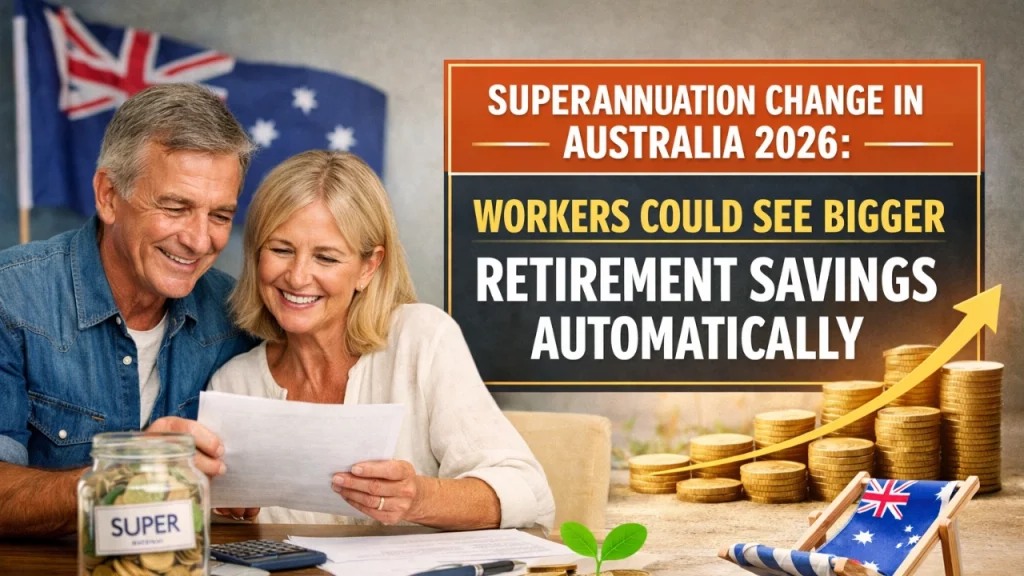 Superannuation Change in Australia 2026: Workers Could See Bigger Retirement Savings Automatically