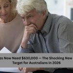 Why Retirees Now Need $630,000 — The Shocking New Retirement Target for Australians in 2026