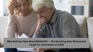 Why Retirees Now Need $630,000 — The Shocking New Retirement Target for Australians in 2026
