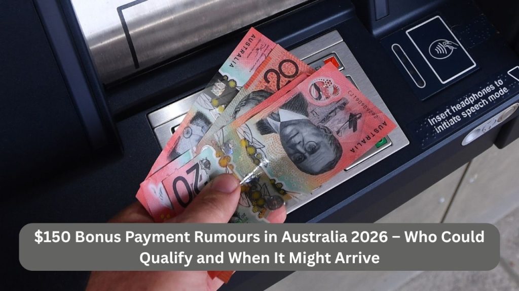 $150 Bonus Payment Rumours in Australia 2026 – Who Could Qualify and When It Might Arrive