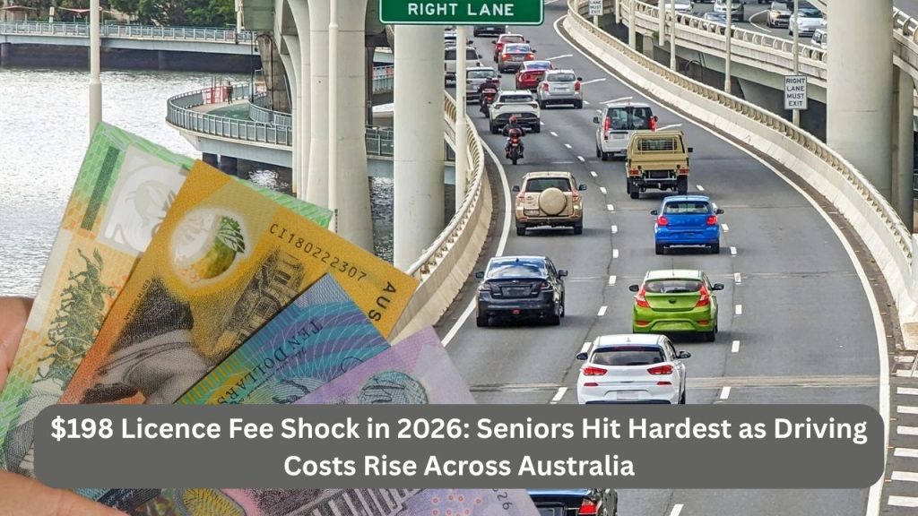 $198 Licence Fee Shock in 2026: Seniors Hit Hardest as Driving Costs Rise Across Australia