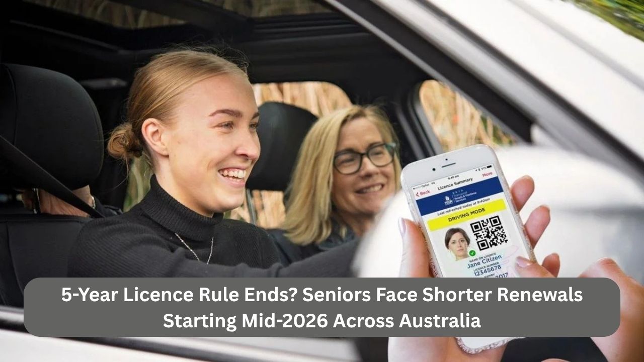 5-Year Licence Rule Ends? Seniors Face Shorter Renewals Starting Mid-2026 Across Australia