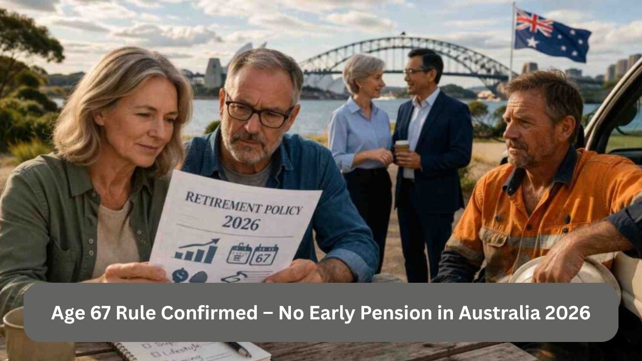 Age 67 Rule Confirmed – No Early Pension in Australia 2026