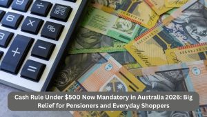 Cash Rule Under $500 Now Mandatory in Australia 2026: Big Relief for Pensioners and Everyday Shoppers