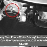 Caught Using Your Phone While Driving? Australia’s New AI Cameras Can Fine You Instantly in 2026 — Penalties Up to $1,000