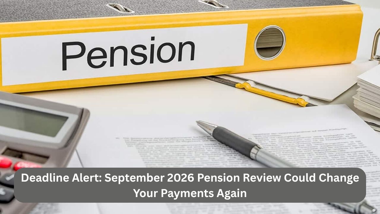 Deadline Alert: September 2026 Pension Review Could Change Your Payments Again