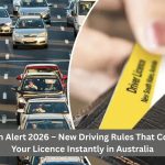 Licence Ban Alert 2026 – New Driving Rules That Could Cancel Your Licence Instantly in Australia