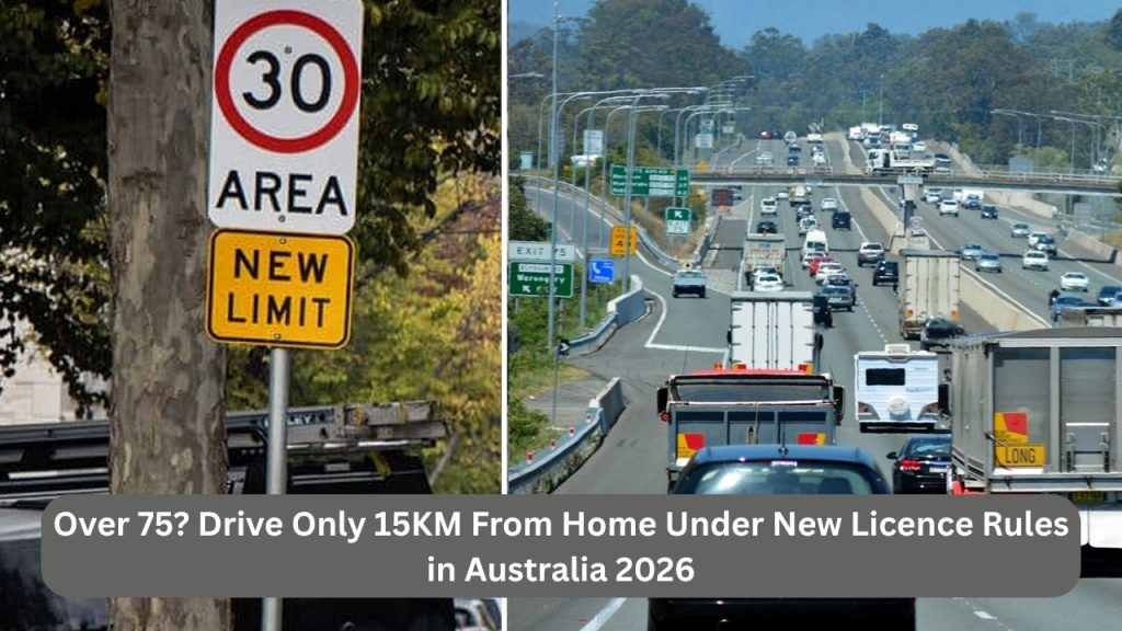 Over 75? Drive Only 15KM From Home Under New Licence Rules in Australia 2026