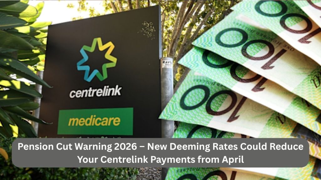Pension Cut Warning 2026 – New Deeming Rates Could Reduce Your Centrelink Payments from April