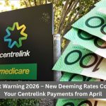 Pension Cut Warning 2026 – New Deeming Rates Could Reduce Your Centrelink Payments from April
