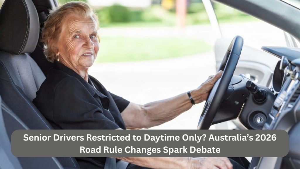 Senior Drivers Restricted to Daytime Only? Australia’s 2026 Road Rule Changes Spark Debate